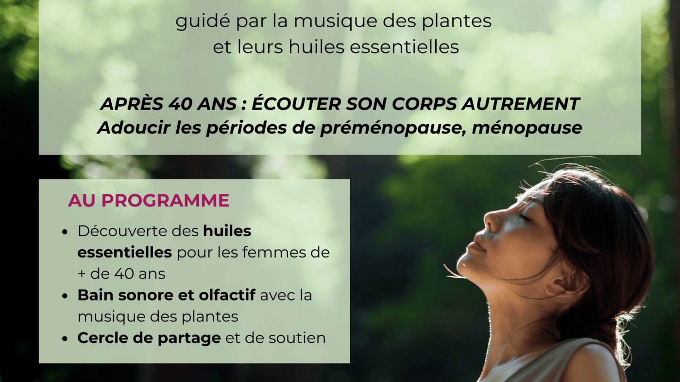 Samedi 7 mars 2026 : Atelier sensoriel dédié aux femmes